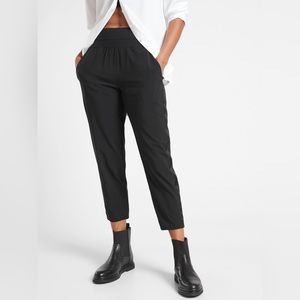 Athleta Nolita Slim Tapered Black pant